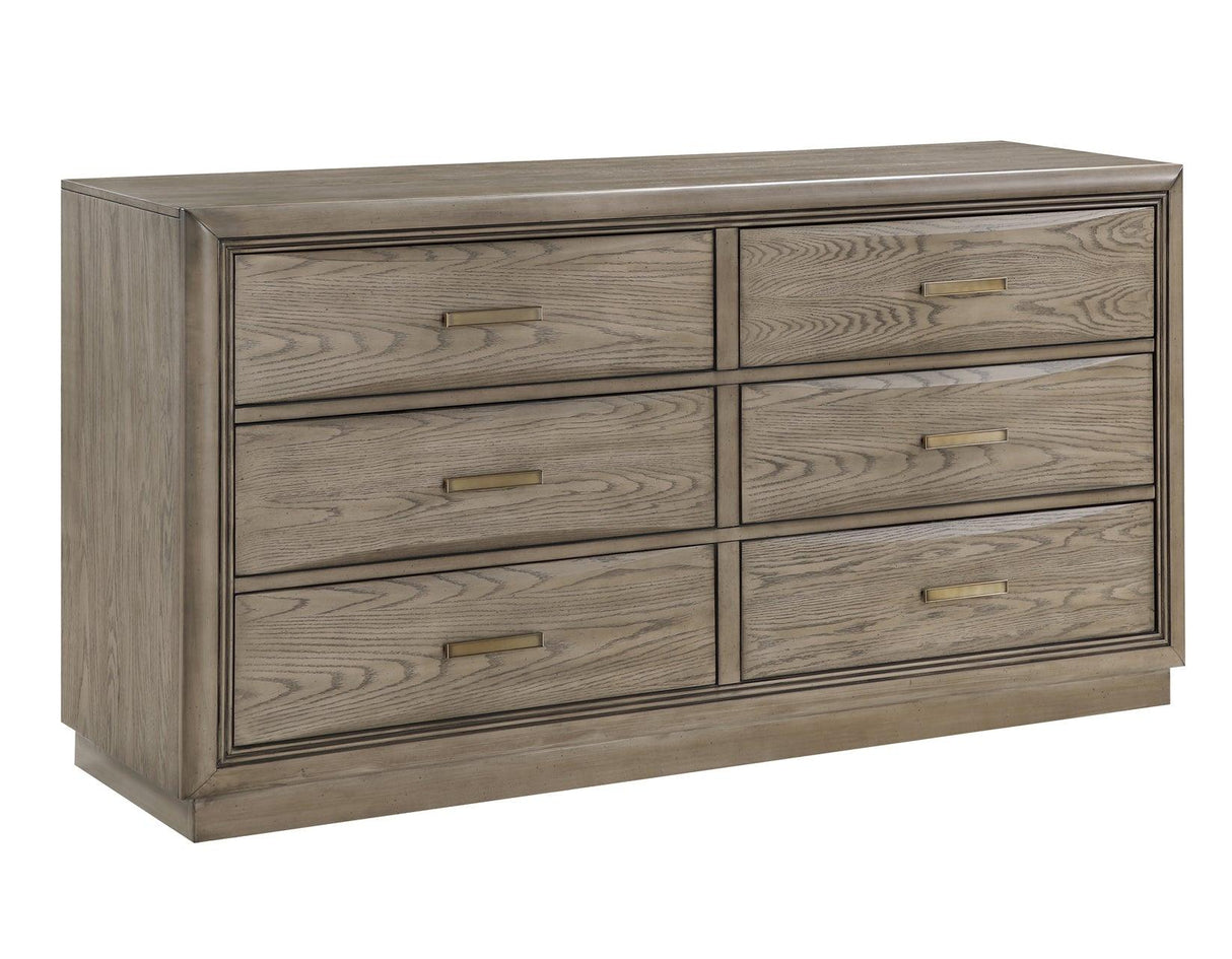 Sonoma 66″ Six-Drawer Dresser by Steve Silver at Eve Furniture