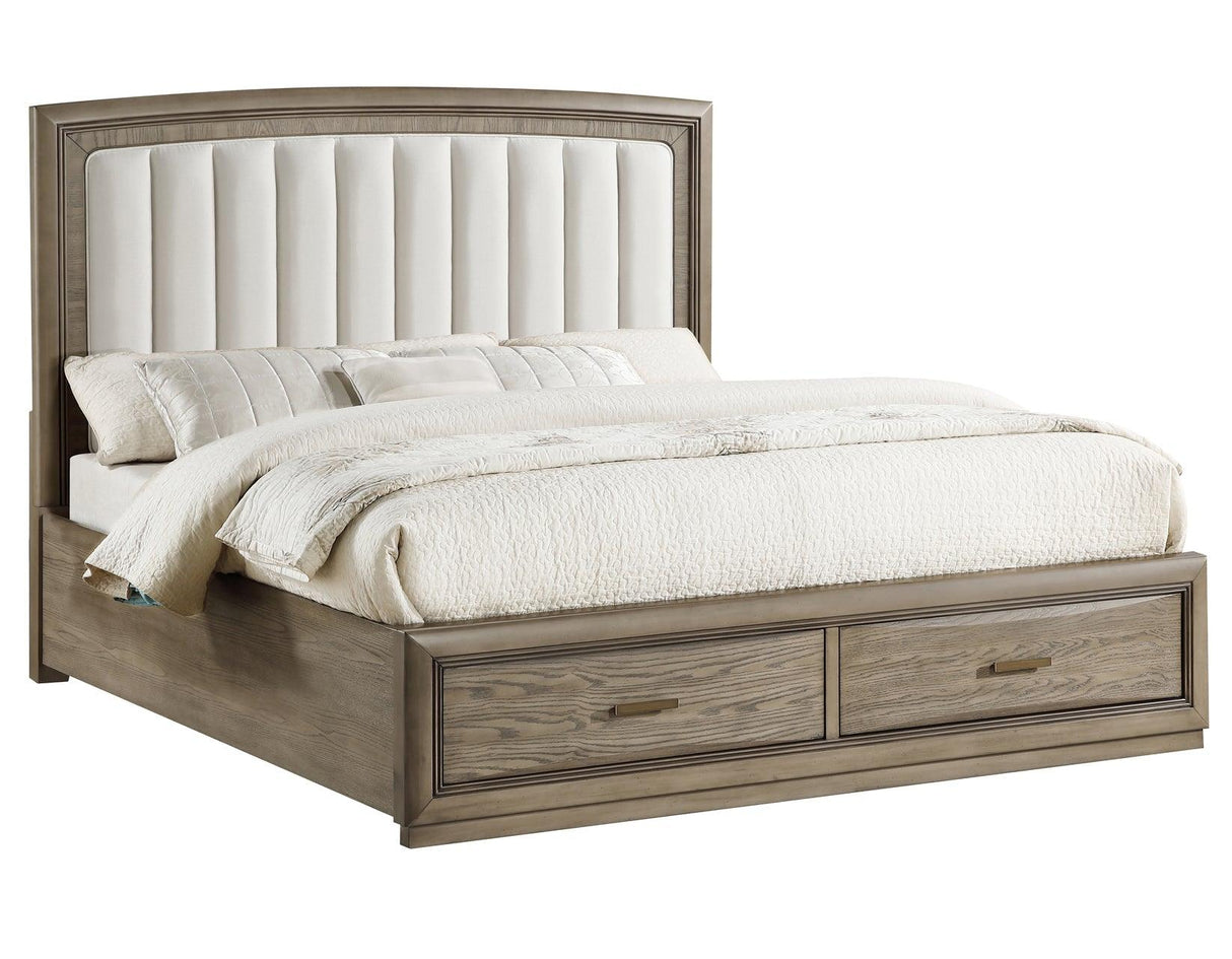 Sonoma King Storage Bed by Steve Silver at Eve Furniture