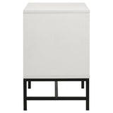 Sonora 2-drawer Nightstand Bedside Table White