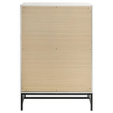 Sonora 4-drawer Bedroom Chest White by Coaster at Eve Furniture
