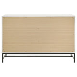 Sonora 6-drawer Bedroom Dresser White by Coaster at Eve Furniture