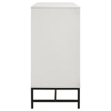 Sonora 6-drawer Bedroom Dresser White by Coaster at Eve Furniture