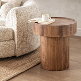 Sonora Round End Table by Classic Home at Eve Furniture