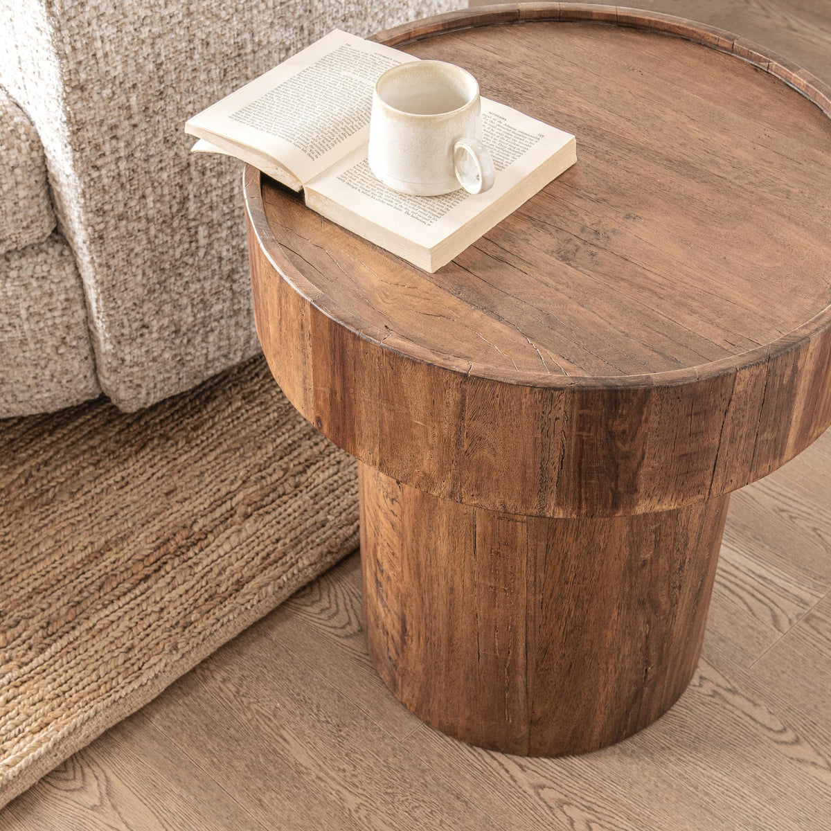 Sonora Round End Table by Classic Home at Eve Furniture
