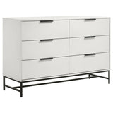 Sonora White 5-Piece Queen Bedroom Set by Coaster at Eve Furniture