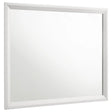 Sonora White Dresser Mirror by Coaster at Eve Furniture