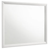 Sonora White Dresser Mirror by Coaster at Eve Furniture