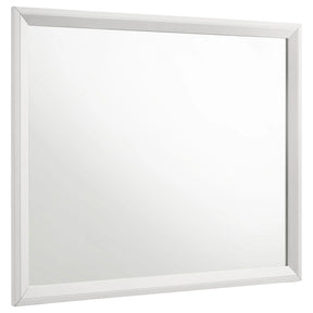 Sonora White Dresser Mirror by Coaster at Eve Furniture