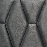 Sonora White Eastern King Upholstered Panel Bed by Coaster at Eve Furniture