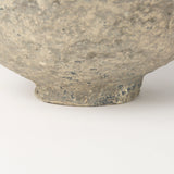 Sonu Set of 2 Gray Paper Mache Half-Pot Bowls by Mercana at Eve Furniture