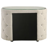 Sonya Ivory 2-Drawer Nightstand by Coaster at Eve Furniture