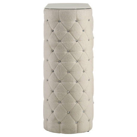 Sonya Ivory 5-Drawer Upholstered Bedroom Chest of Drawers by Coaster at Eve Furniture