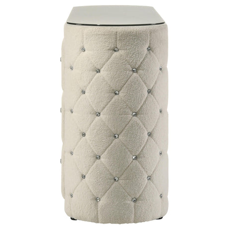 Sonya Ivory 6-Drawer Upholstered Bedroom Dresser by Coaster at Eve Furniture