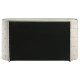 Sonya Ivory 6-Drawer Upholstered Bedroom Dresser by Coaster at Eve Furniture