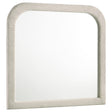 Sonya Ivory Upholstered Bedroom Dresser Mirror by Coaster at Eve Furniture