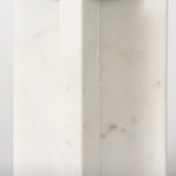 Sophia 5.5"L x 3.5"W x 8.0"H. Marble Candle Holder Medium by Mercana at Eve Furniture