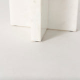 Sophia 5.5"L x 3.5"W x 8.0"H. Marble Candle Holder Medium by Mercana at Eve Furniture