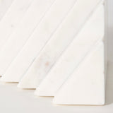 Sophia 7.0L x 5.3W x 9.3H Marble Set Of Two Book Ends by Mercana at Eve Furniture