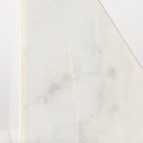 Sophia 8.0"L x 6.0"W x 7.0"H Marble Set Of Two Bookends by Mercana at Eve Furniture