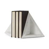 Sophia 8.0"L x 6.0"W x 7.0"H Marble Set Of Two Bookends by Mercana at Eve Furniture