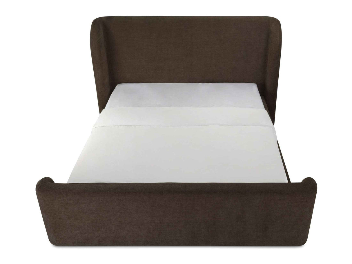 Sophia Brown King Storage Bed by Moe's Home at Eve Furniture