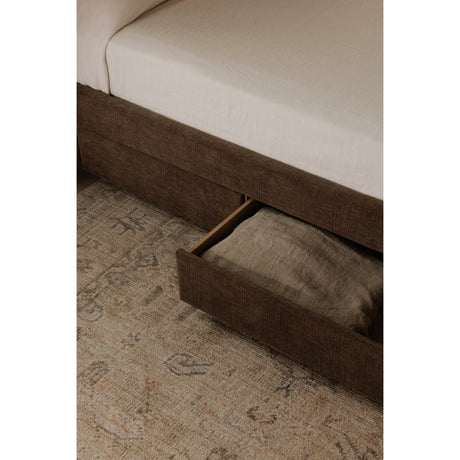 Sophia Brown Queen Storage Bed by MOES at Eve Furniture