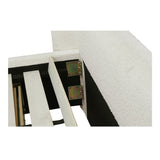 Sophia Cream King Storage Bed by MOES at Eve Furniture