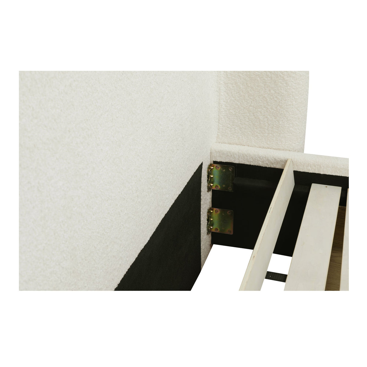 Sophia Cream King Storage Bed by MOES at Eve Furniture