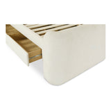 Sophia Cream King Storage Bed by MOES at Eve Furniture