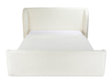 Sophia Cream King Storage Bed by MOES at Eve Furniture
