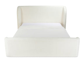 Sophia Cream Queen Storage Bed by MOES at Eve Furniture