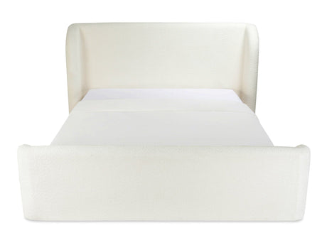 Sophia Cream Queen Storage Bed by MOES at Eve Furniture