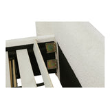 Sophia Cream Queen Storage Bed by Moe's Home at Eve Furniture