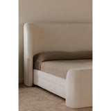 Sophia Cream Queen Storage Bed by Moe's Home at Eve Furniture
