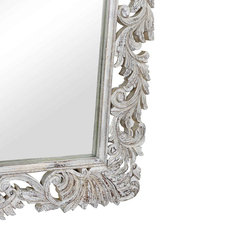 Sophia Floor Mirror - White by Classic Home at Eve Furniture