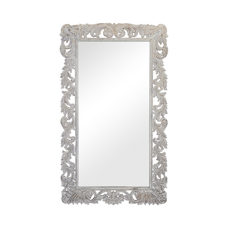 Sophia Floor Mirror - White by Classic Home at Eve Furniture