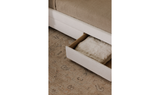 sophia king bed - white by Moe's Home at Eve Furniture