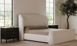sophia king bed - white by Moe's Home at Eve Furniture