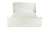 sophia king bed - white by Moe's Home at Eve Furniture