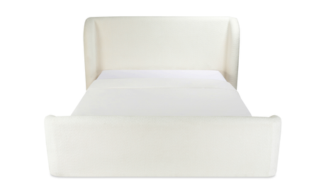 sophia king bed - white by Moe's Home at Eve Furniture