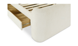 sophia king bed - white by Moe's Home at Eve Furniture
