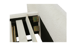 sophia king bed - white by Moe's Home at Eve Furniture