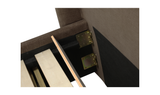Sophia King Storage Bed Brown by Moe's Home at Eve Furniture