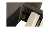 Sophia King Storage Bed Brown by Moe's Home at Eve Furniture