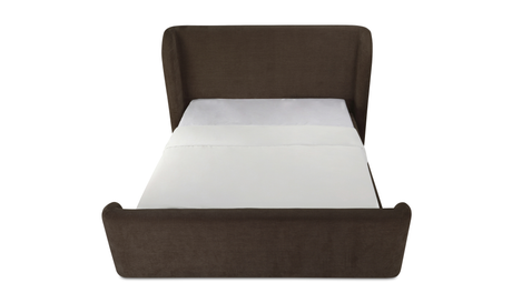 Sophia King Storage Bed Brown by Moe's Home at Eve Furniture