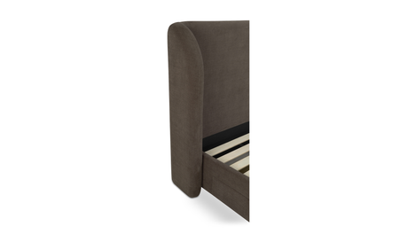 Sophia King Storage Bed Brown by Moe's Home at Eve Furniture