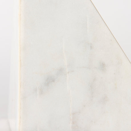 Sophia Marble Set Of Two Bookends by Mercana at Eve Furniture