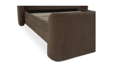 sophia queen bed - brown by Moe's Home at Eve Furniture