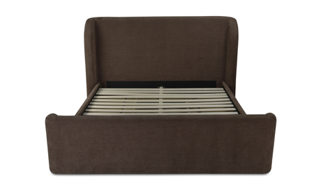 sophia queen bed - brown by Moe's Home at Eve Furniture