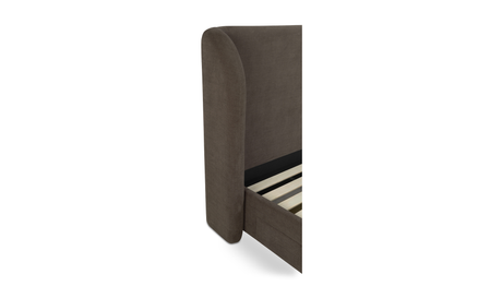sophia queen bed - brown by Moe's Home at Eve Furniture